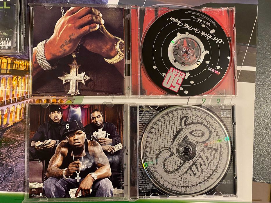 Оригинални  Албуми Дискове Eminem 50 Cent G Unit d12  CD 1999-2005