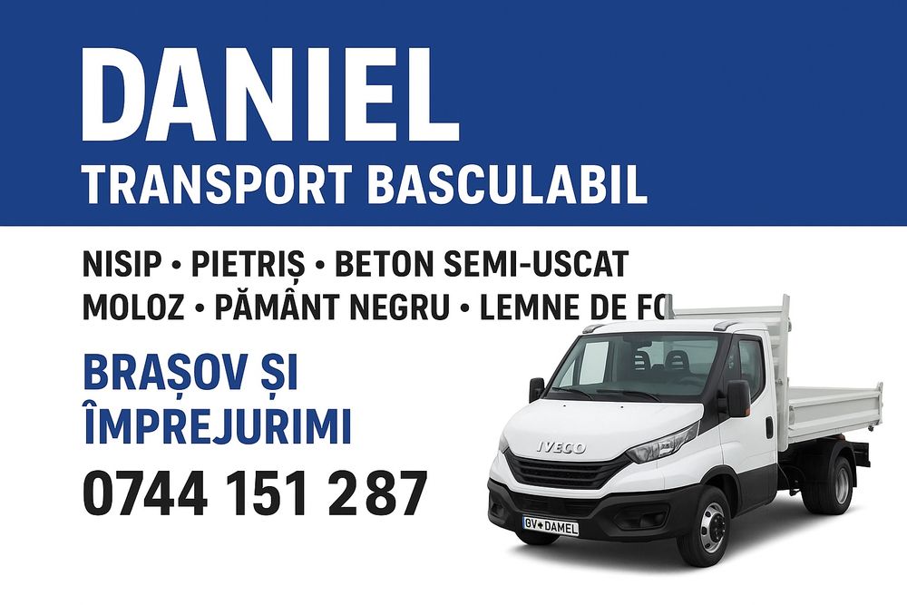 Servicii de transport basculabil