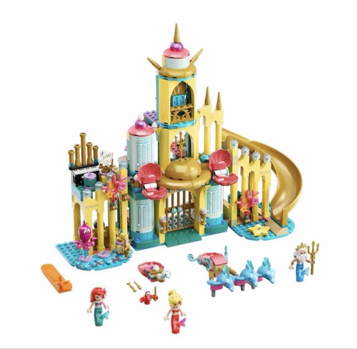 LEGO Disney 43207 - Подводният Дворец на Ариел