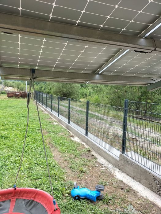 Gard metalic 868 Bistrița Panou 2D imp. Germania Prindere beton/talpă