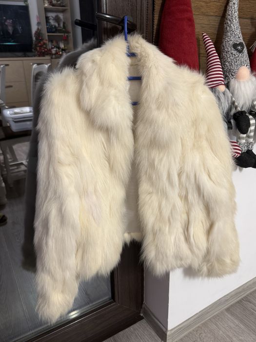 Vand haina de blana naturala, de vulpe