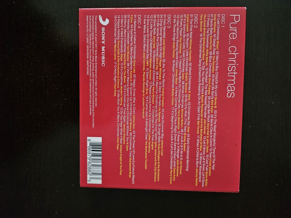 Set 4 CD-uri Pure Christmas , sigilat