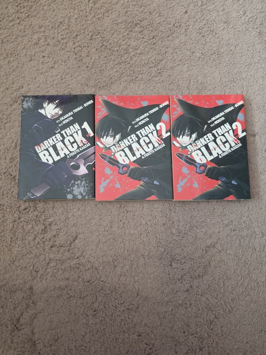Darker than Black manga magyarul/Hungarian language complet set