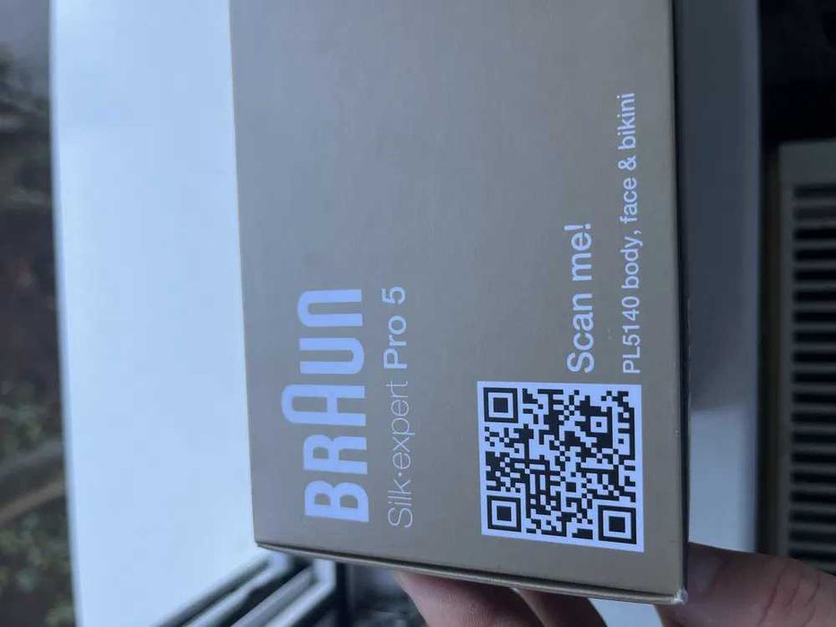 epilator cu ipl braun NOU
