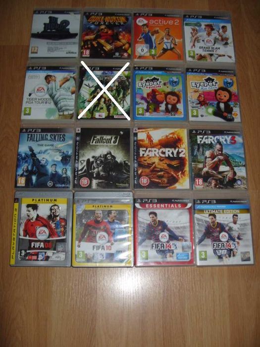 Игри за PlayStation 3, PS3 Част 2 - 15 € за брой