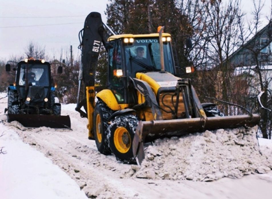 Уборка и вывоз снега с вашей территории