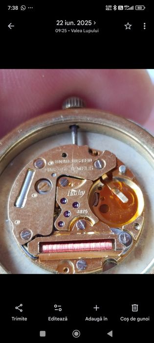 Ceas Trussardi-quart anii 80