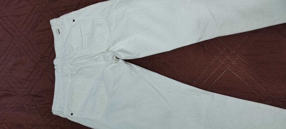 Дънки  ZARA бели