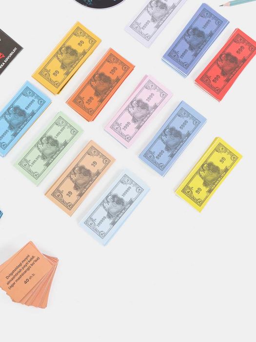 POYGA (CashFlow) - moliyaviy bilimlar stol o'yini.