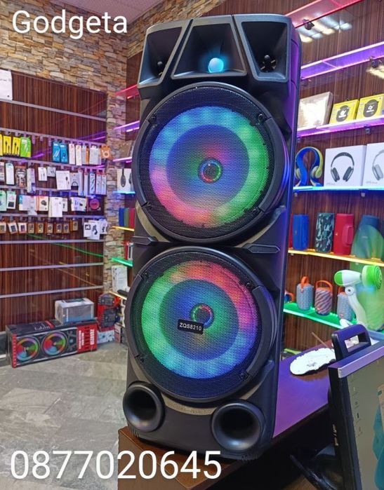 Караоке Big Boss Bluetooth колонка с микрофон ZQS 8210 И ZQS 8210 S