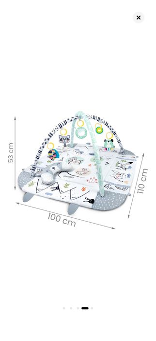Saltea de Activitati si Spatiu de Joaca 3in1, BabyKING KinderVibe