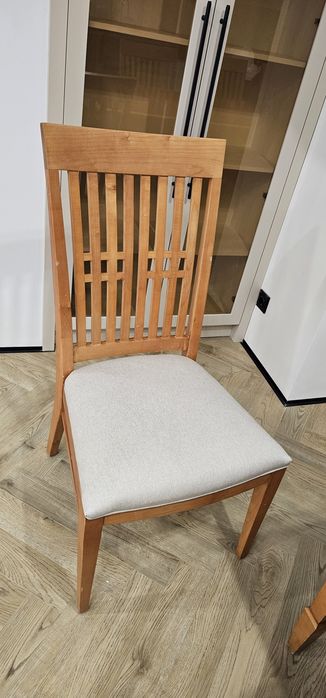 Обеденный стол и 8 стульев! Дерево! США.