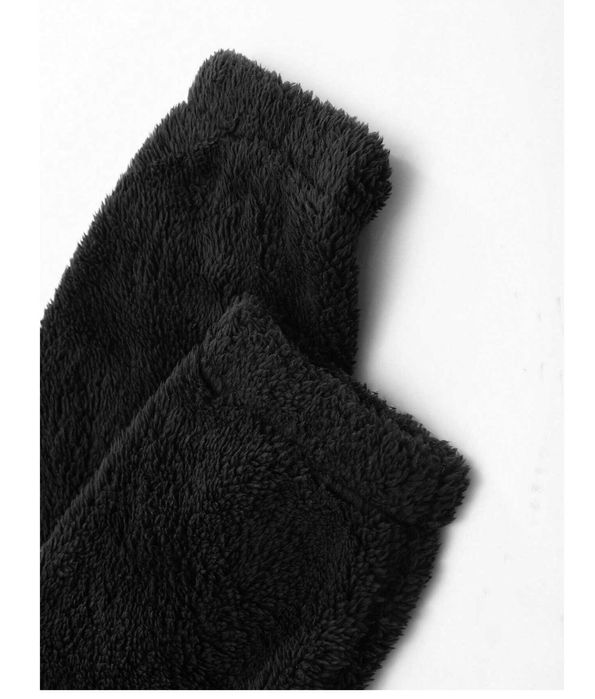 Зимна поларена блуза -черна унисекс -Размер М ,L