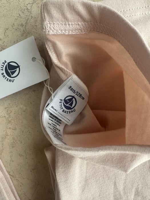 ЛЕГГИНСЫ ДЛЯ ДЕВОЧЕК Petit Bateau лосины розовые