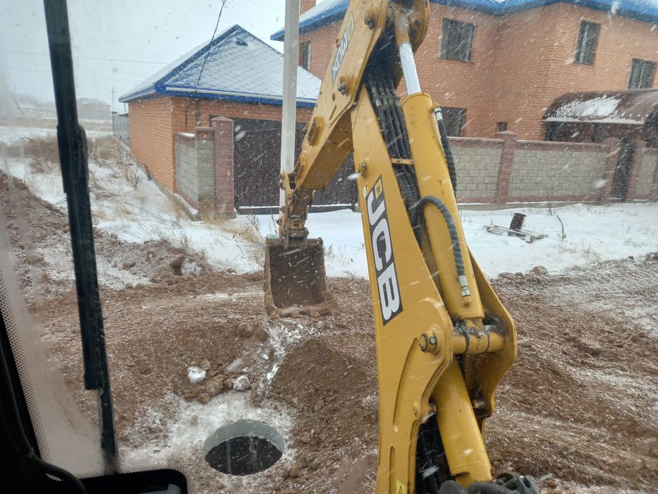Услуги jcb Эксковатор Погрузчика 3в1 АСТАНА!