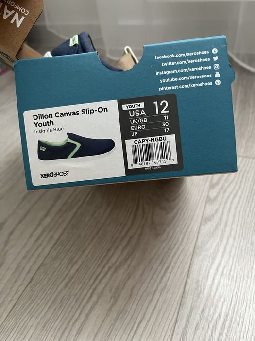 Xero shoes Dillon Slip-on barefoot 30