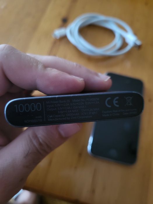 Iphone 5 и power bank 10 000 mah