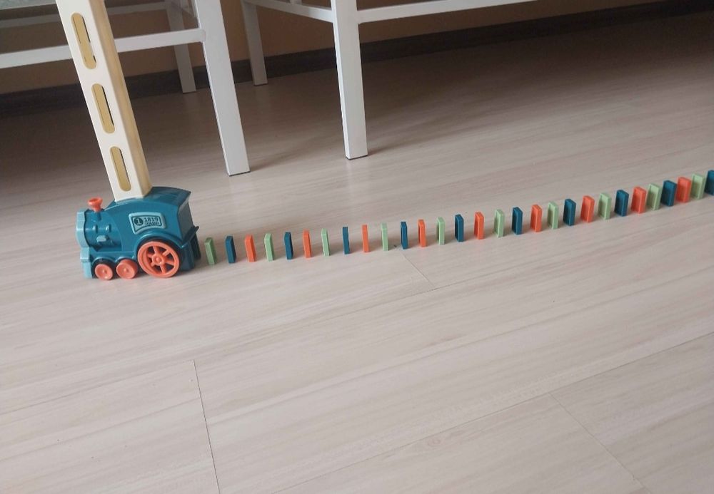 Poyezd poezd domino o'yinchoq поезд домино игрушка паровозик chegirma