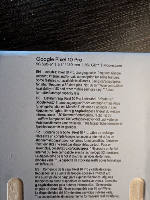 Google pixel 10 pro