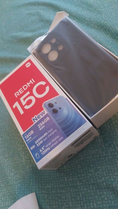 Atenție La Descriere Redmi 15c  De 8gb RAM REALI 256 GB Memorie Pozele Sunt Reale