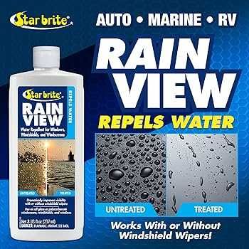 препарат за стъкло при дъжд антидъжд не се отмива