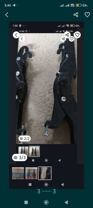 ТВ кронштейн мошний.