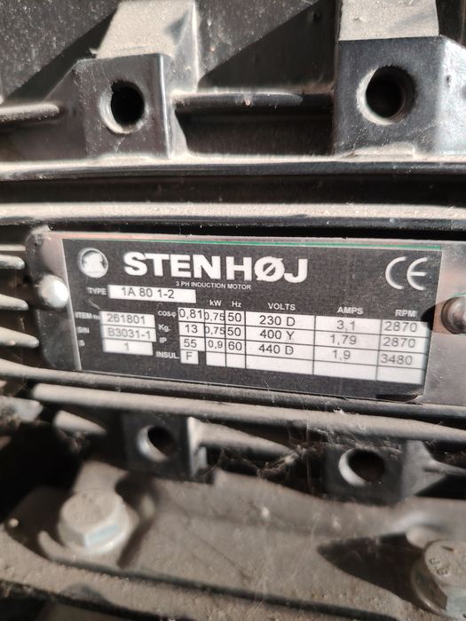 Compresor STENHØJ profesional – 90L / 16 bar – trifazic