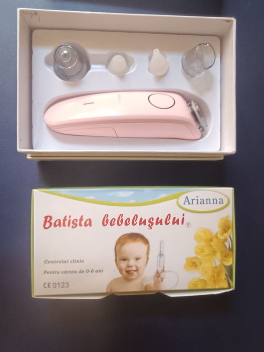 Aspirator nazal și batista bebelusului