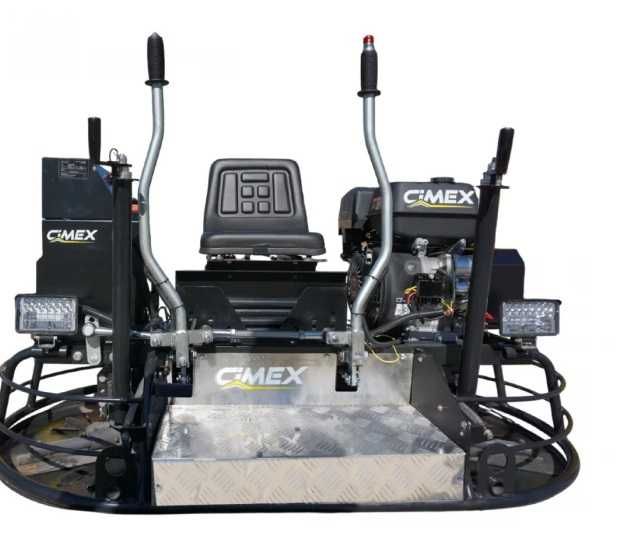 Двойна пердашка за бетон 2x80 см бензинова Trowelmax 160