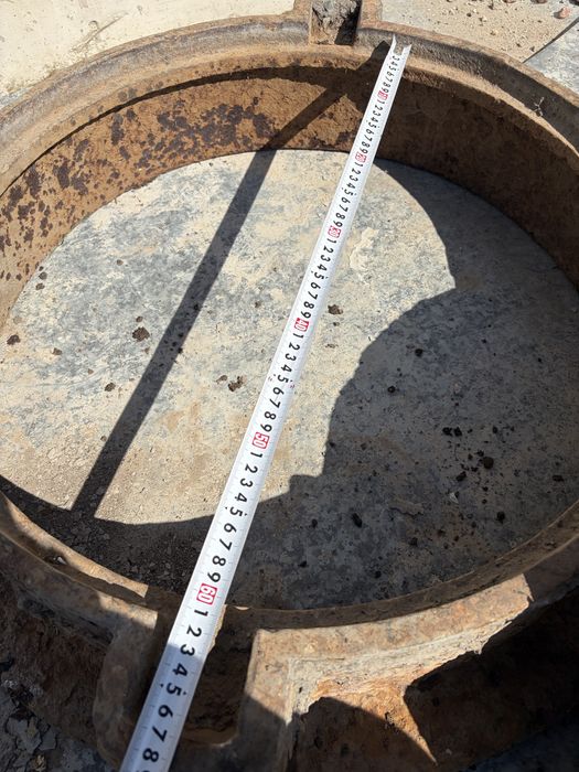 Чугунный Люк Советский СССР