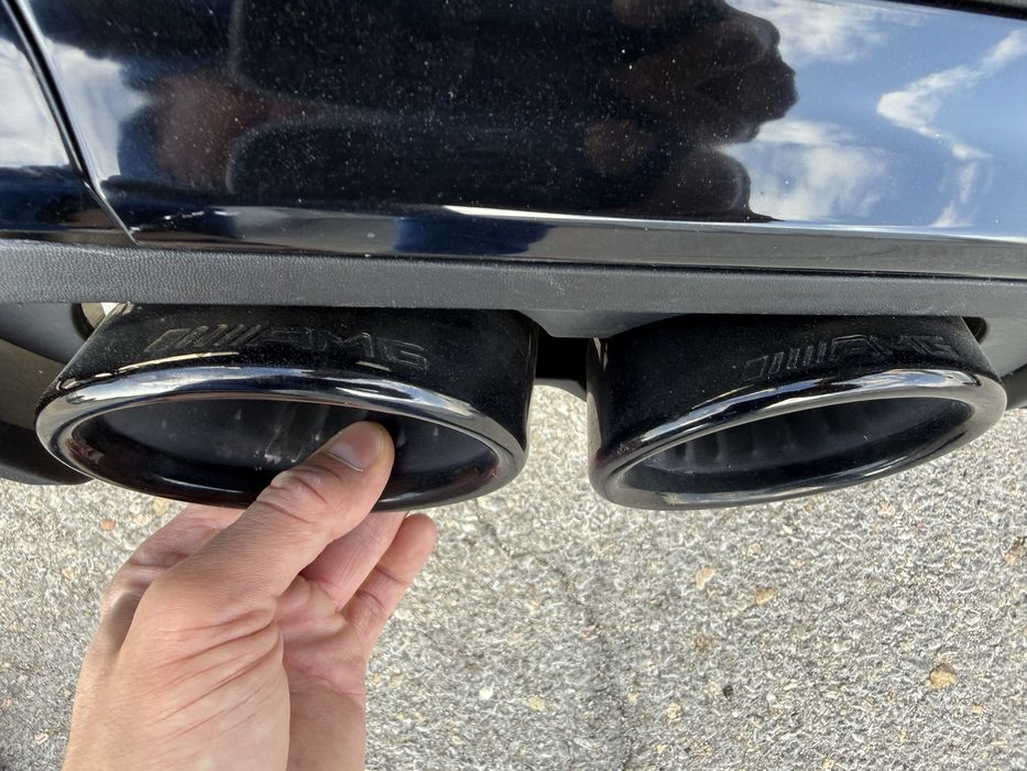 Дифузьор с накрайници АМГ GLE Coupe 167 GLE 53 AMG GLE63 задна броня