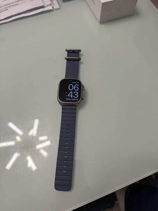 Apple watch ultra 3  natural titanium case 49mm