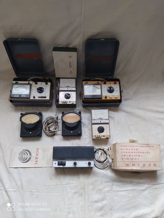 Продам разные тестеры времён СССР
