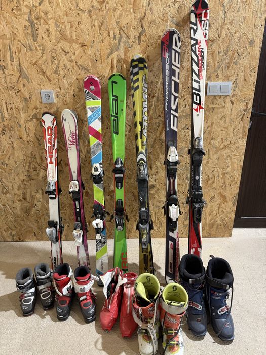 Ски и ски обувки