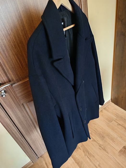 Palton bărbați bleumarin PULL&BEAR nou nefolosit