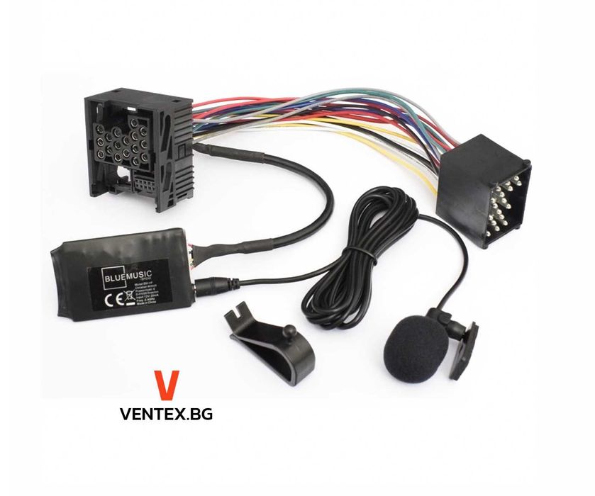 Bluetooth за BMW E46 E39 E38 MINI Roundpin блутут бмв аудио адаптер