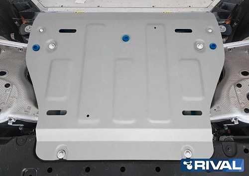 Защита электродвигателя 2 части Rival, Алюминий Zeekr 001