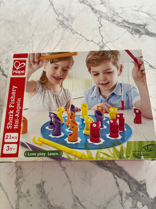 Joc Prindem rechini, Hape, vârsta 3+