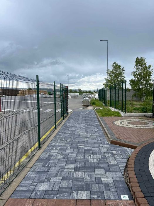 Паваж Ретанго комби 6см, цвят: графитено-бял /меланж/ - #Земелрок