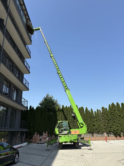 Inchiriez Merlo rotativ 24m / nacela/ cupa/ furci / troliu macara /