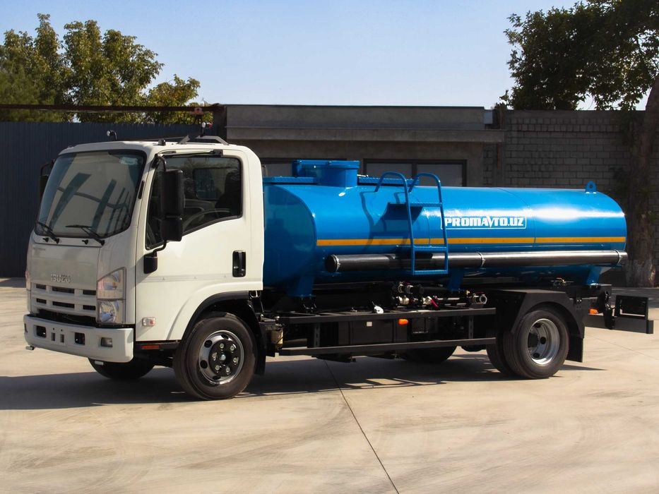 Водовоз для питьевой воды ВМ-5м3 на базе ISUZU NQR90L-K с насосом