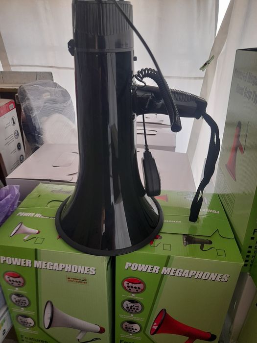 Megaphone 50 W.  Рупор Мегафон Доставка бор шахар ва вилоятларга.24/7