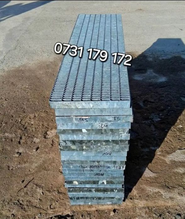 Trepte zincate gretare