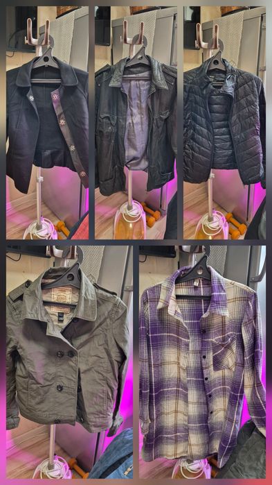 Отдам бесплатно стильные вещи S–M зима + весна)