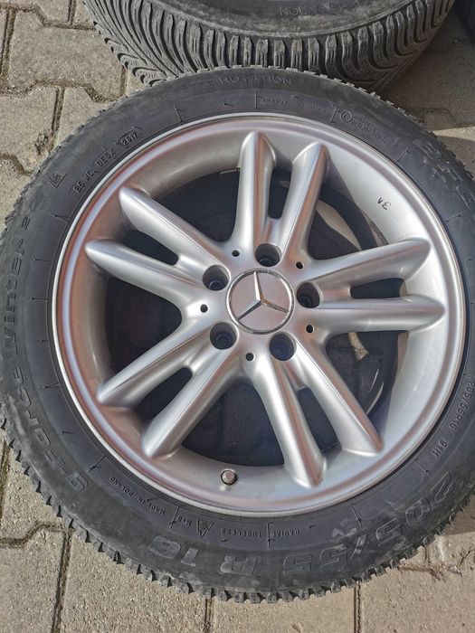Mercedes джанти с зимни гуми Bf Goodrich 205/55/16