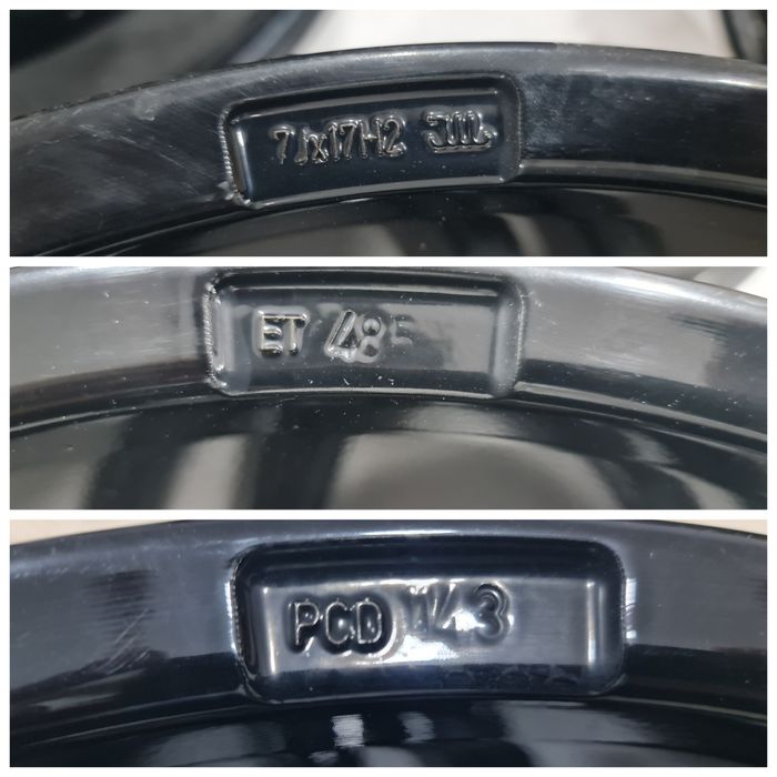 Jante 17 Mitsubishi Honda Mazda Toyota Nissan Dacia Renault 7Jx17 ET48