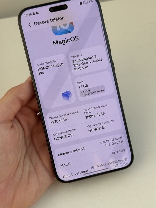 Honor magic 8 pro 12/512 EU
