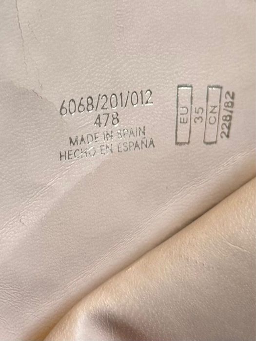 Ботильоны на низком каблуке Zara