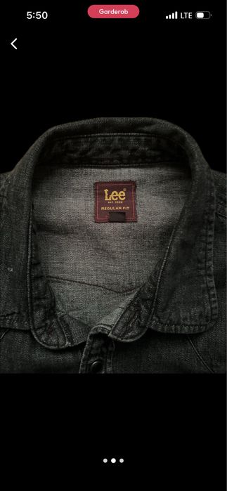 Lee рубашка.
