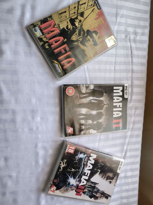 Mafia Trilogy PC Boxed (Mafia 1 IT Big Box/Jewel,
Mafia 2 CIB + Map, Mafia 3 CIB +Map)